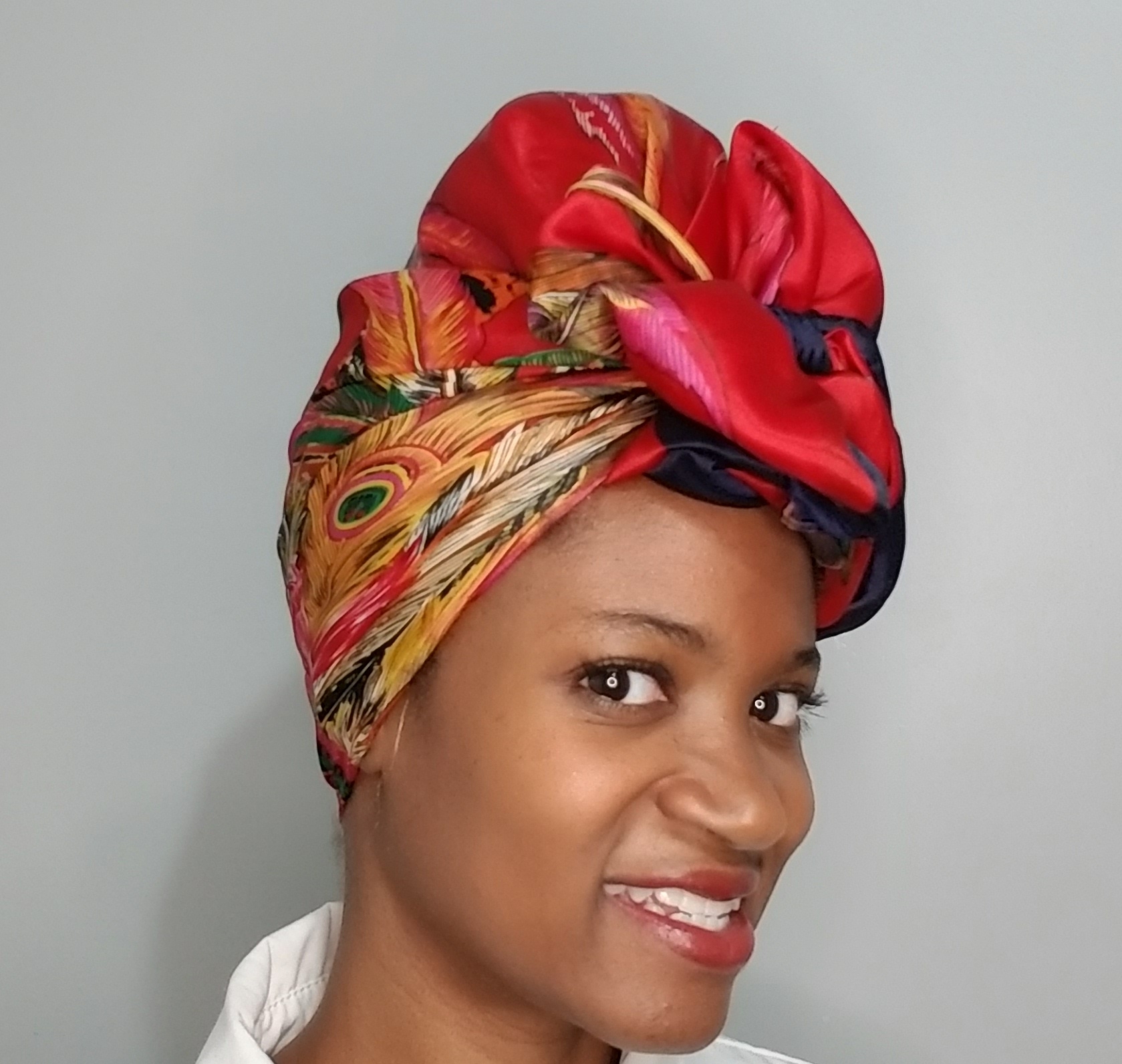 Oasis Kare Satin Scarf - Image 4